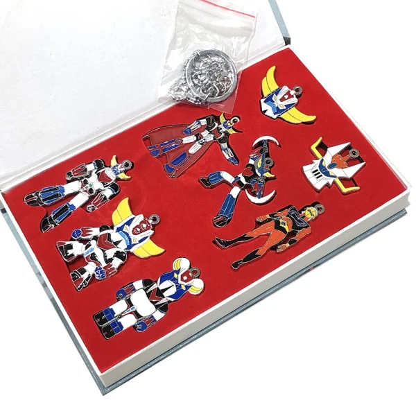 Coffret 8 Porte-clés Goldorak